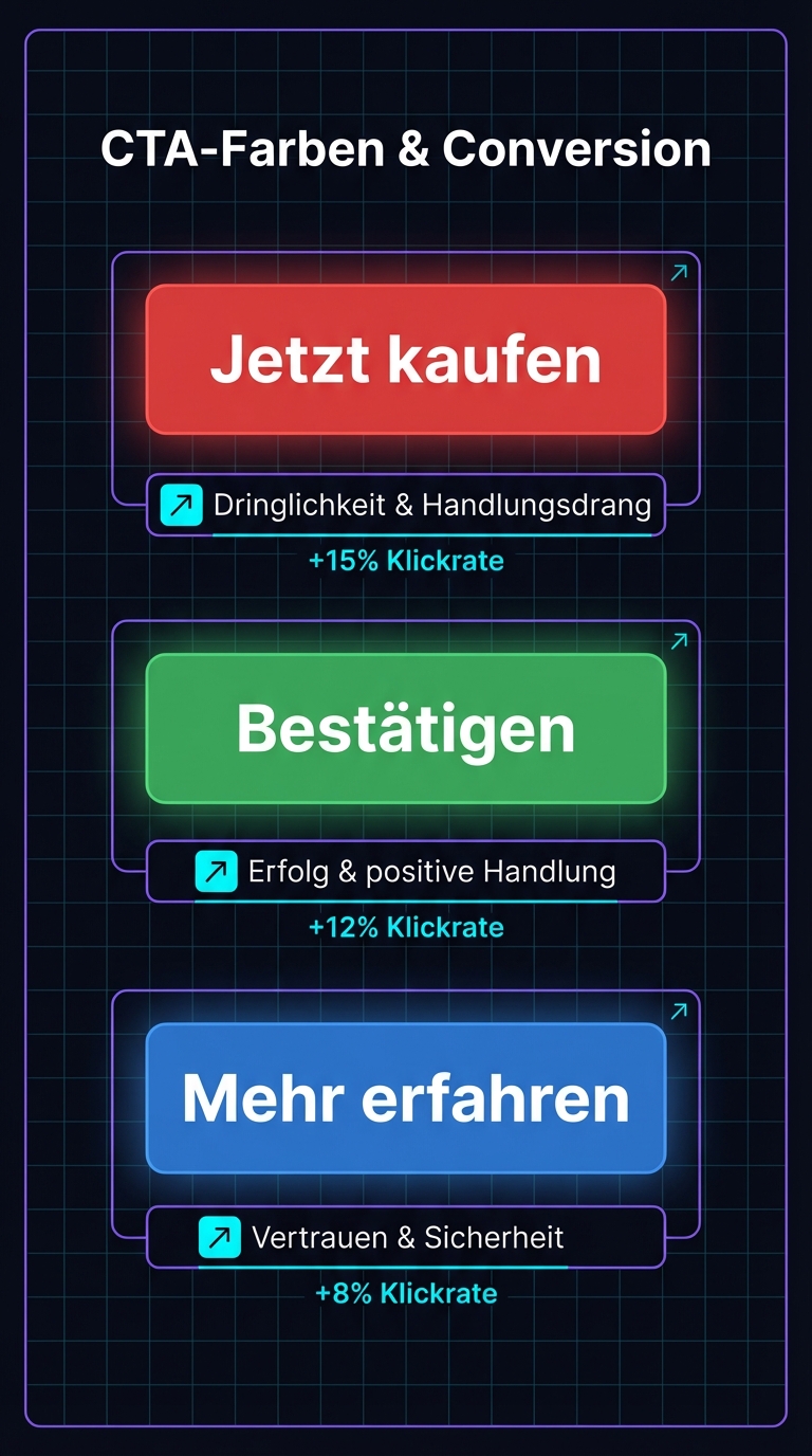 CTA-Farben und Conversion